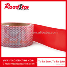 Honey comb shape reflective PVC tape